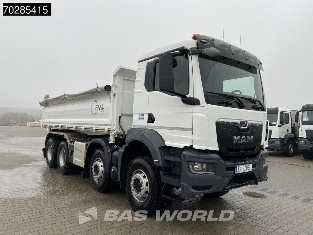 MAN TGS TGS 35.440 8X4 14m3 3-Way tipper Hardox Big-Axle Steel-suspension Euro 6