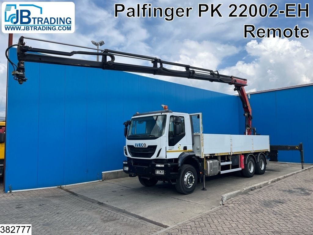 Iveco Trakker 410 6x4, EURO 6, Retarder, Palfinger, Remote