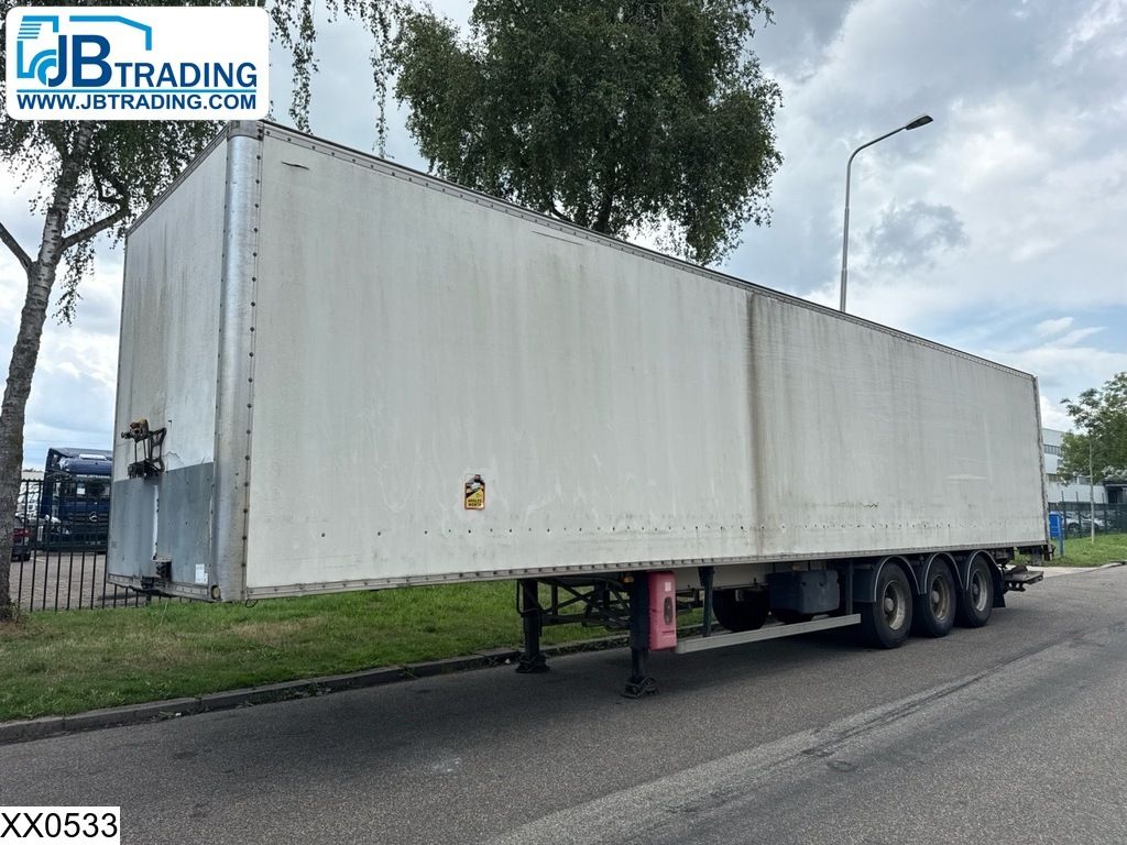 Fruehauf gesloten bak Dhollandia