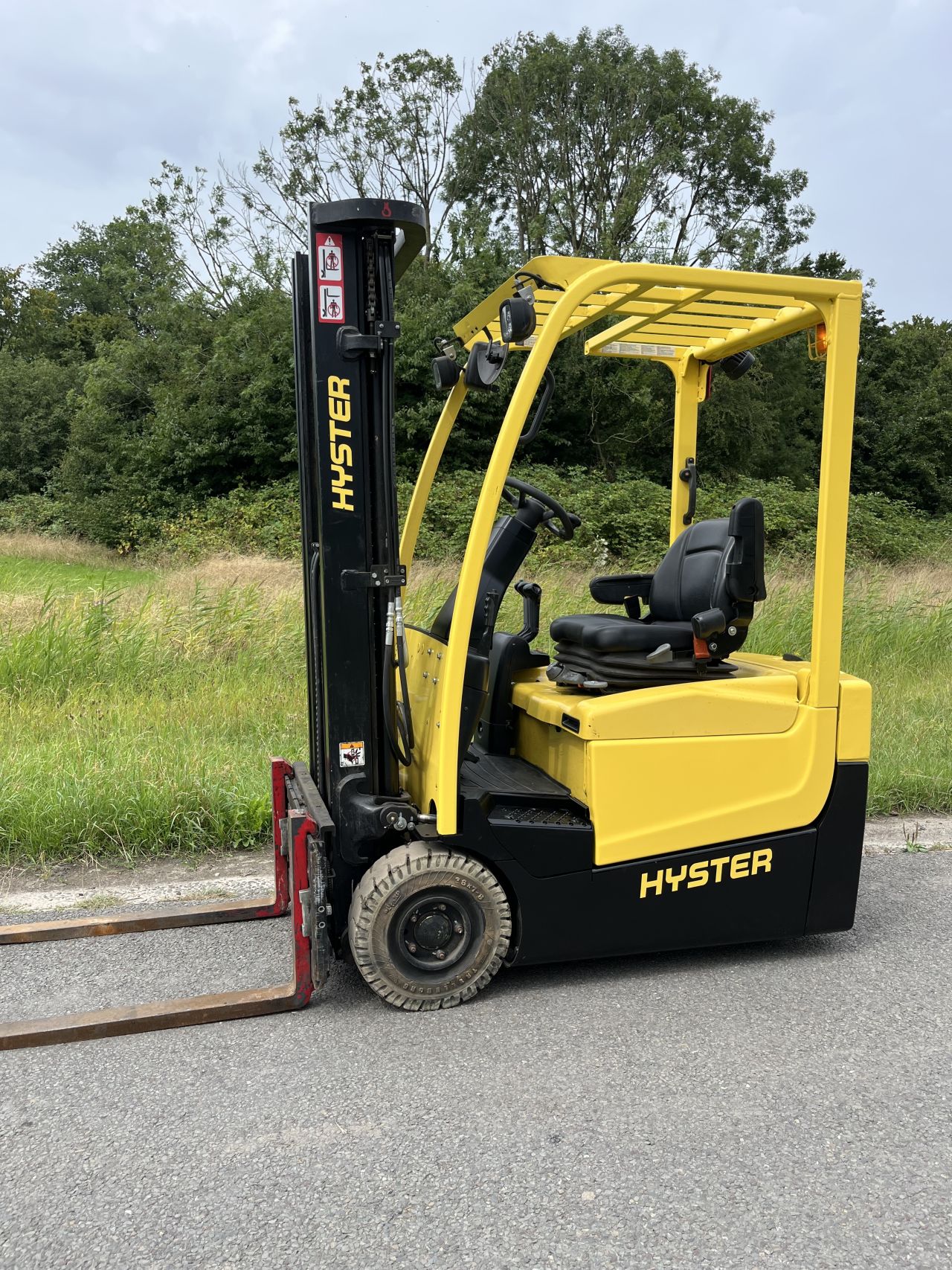 Hyster A1.5XNT elektrische heftruck triplo vorkversteller