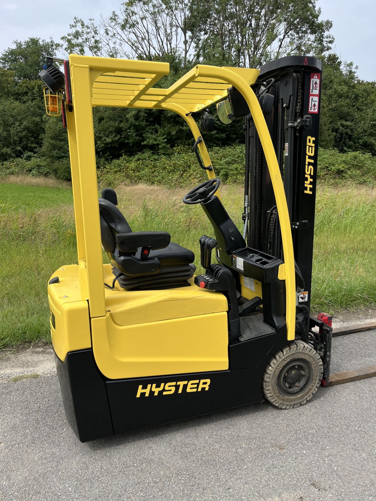 Hyster A1.5XNT elektrische heftruck triplo vorkversteller