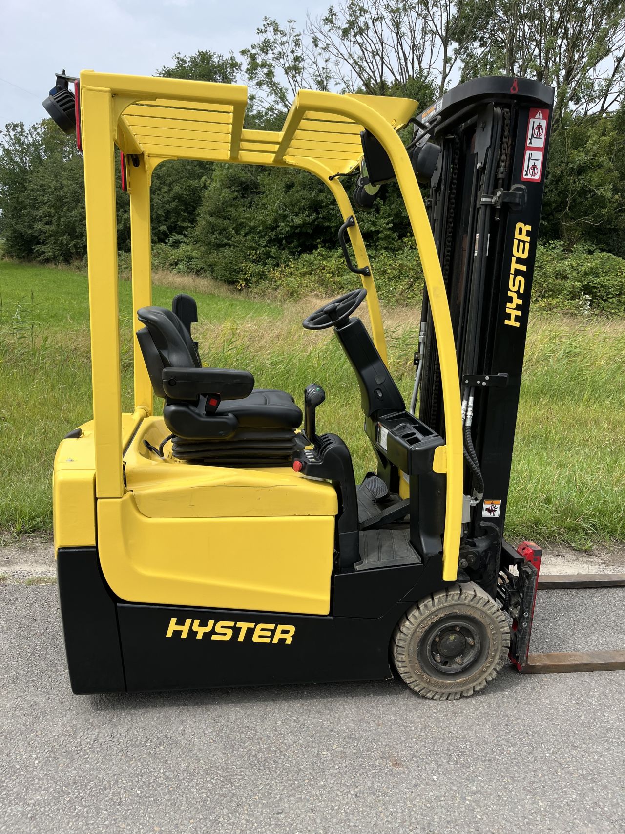 Hyster A1.5XNT elektrische heftruck triplo vorkversteller