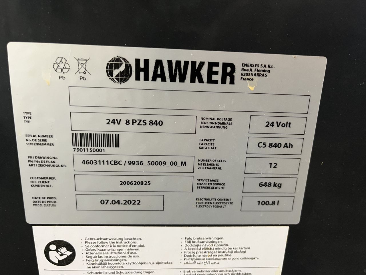 Hyster A1.5XNT elektrische heftruck triplo vorkversteller