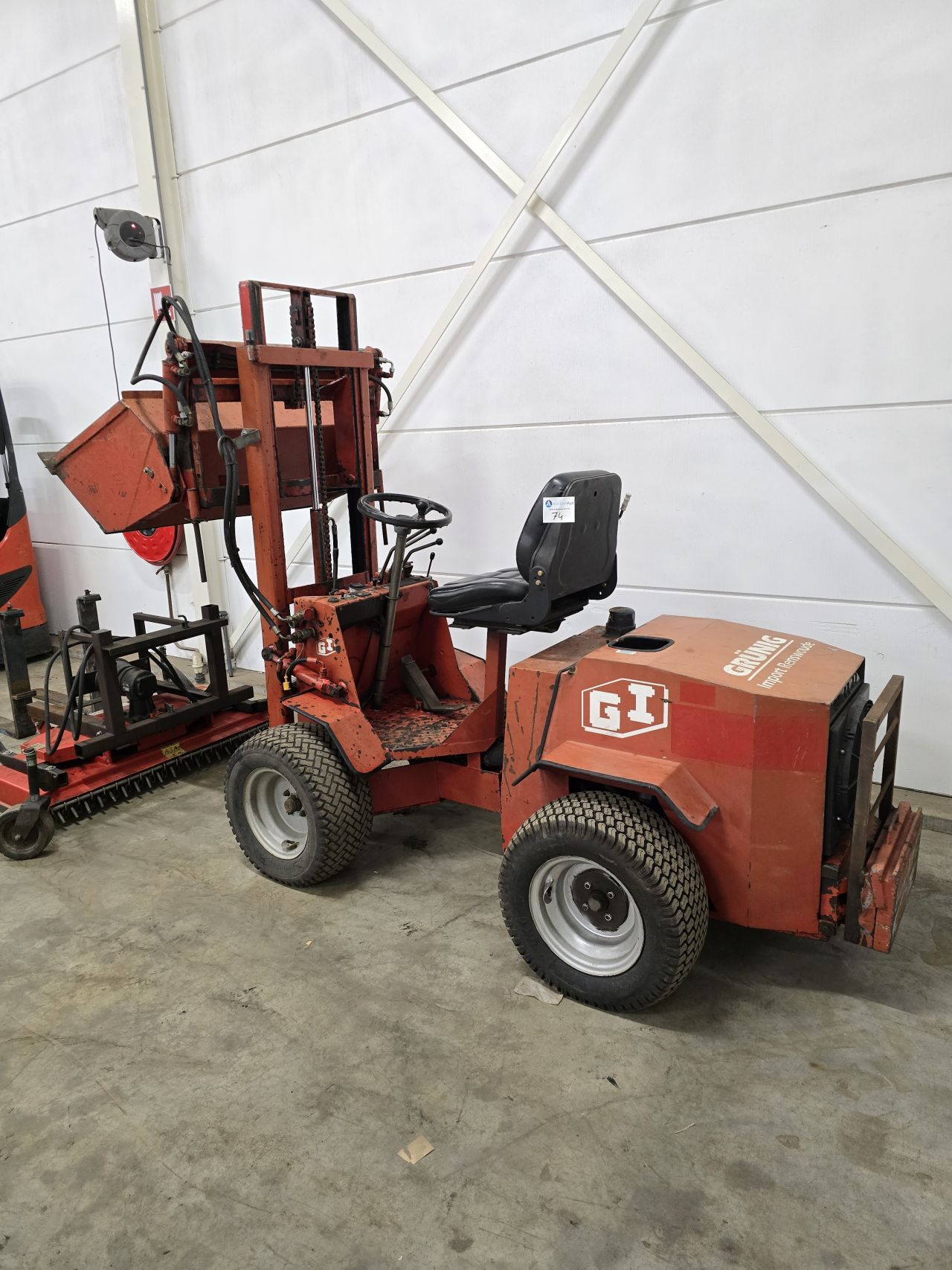 4x4 heftruck ruwterrein prins / grunig