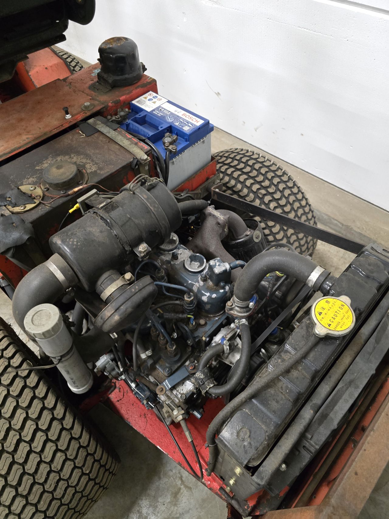 4x4 heftruck ruwterrein prins / grunig