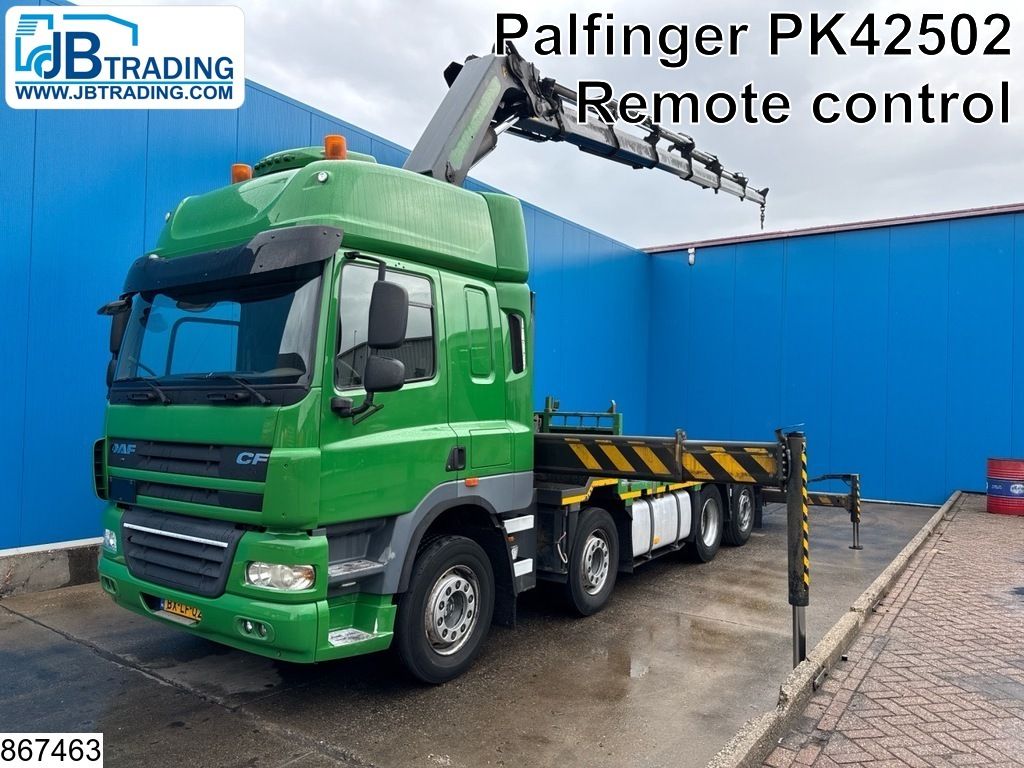 DAF CF 410 8x2, EURO 5, Palfinger, Remote, Retarder
