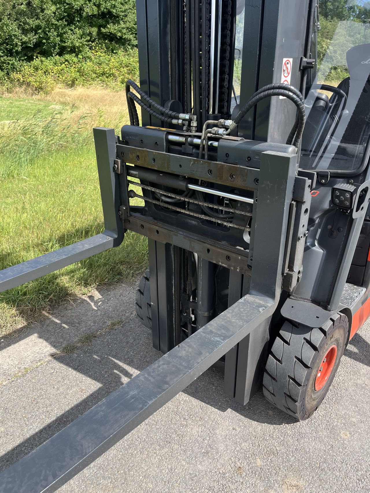 Linde E20-01/600 triplo 6700mm vorkversteller / sideshift 2018