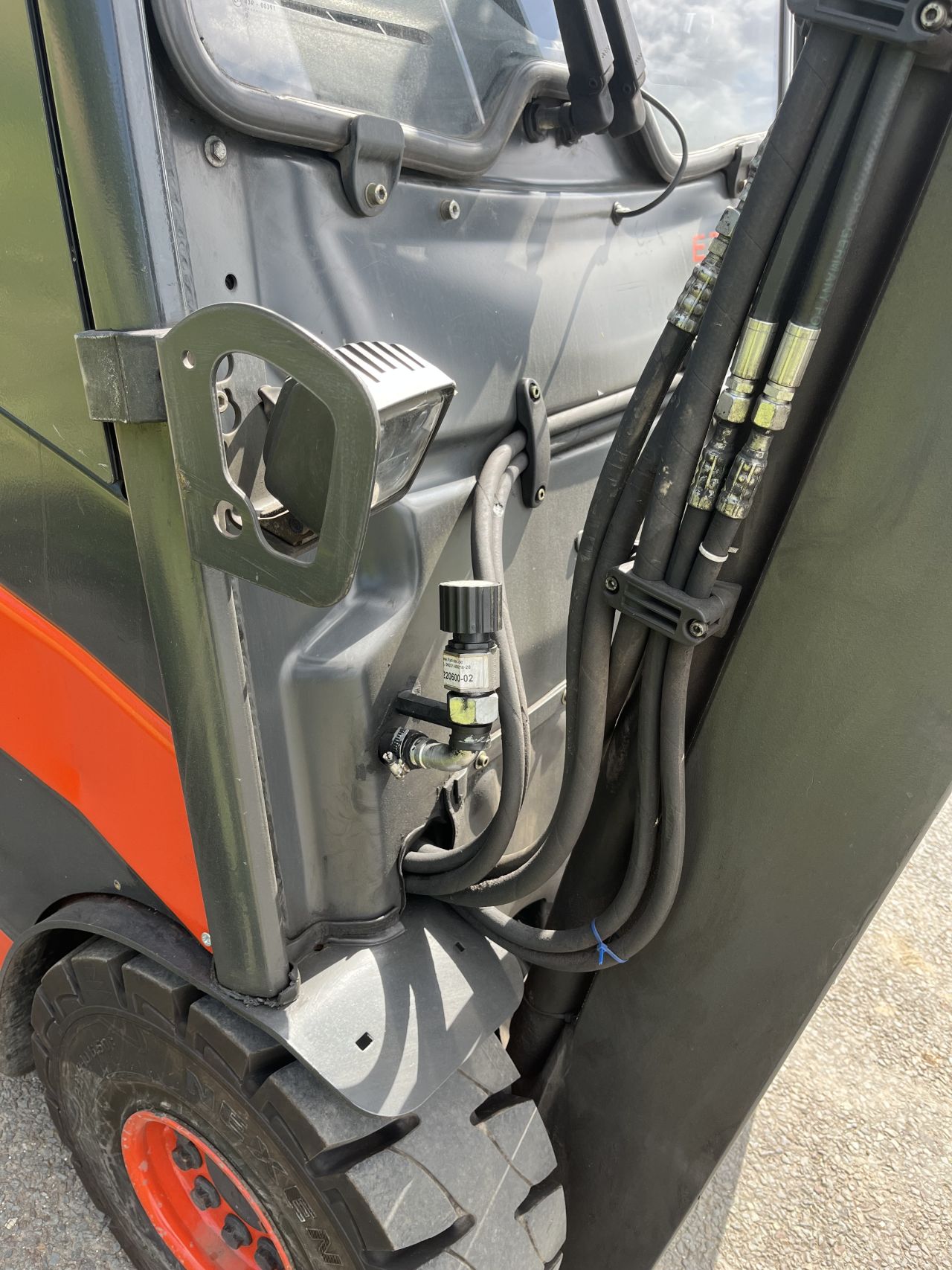 Linde E20-01/600 triplo 6700mm vorkversteller / sideshift 2018