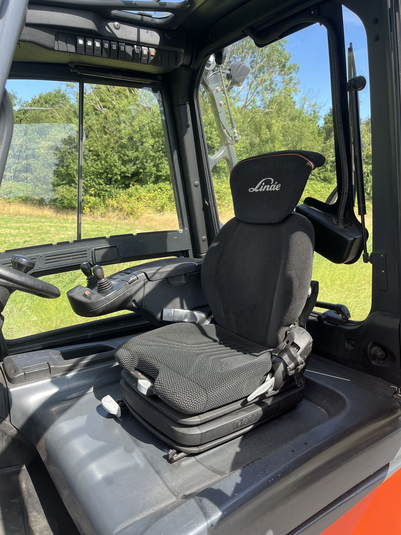 Linde E20-01/600 triplo 6700mm vorkversteller / sideshift 2018
