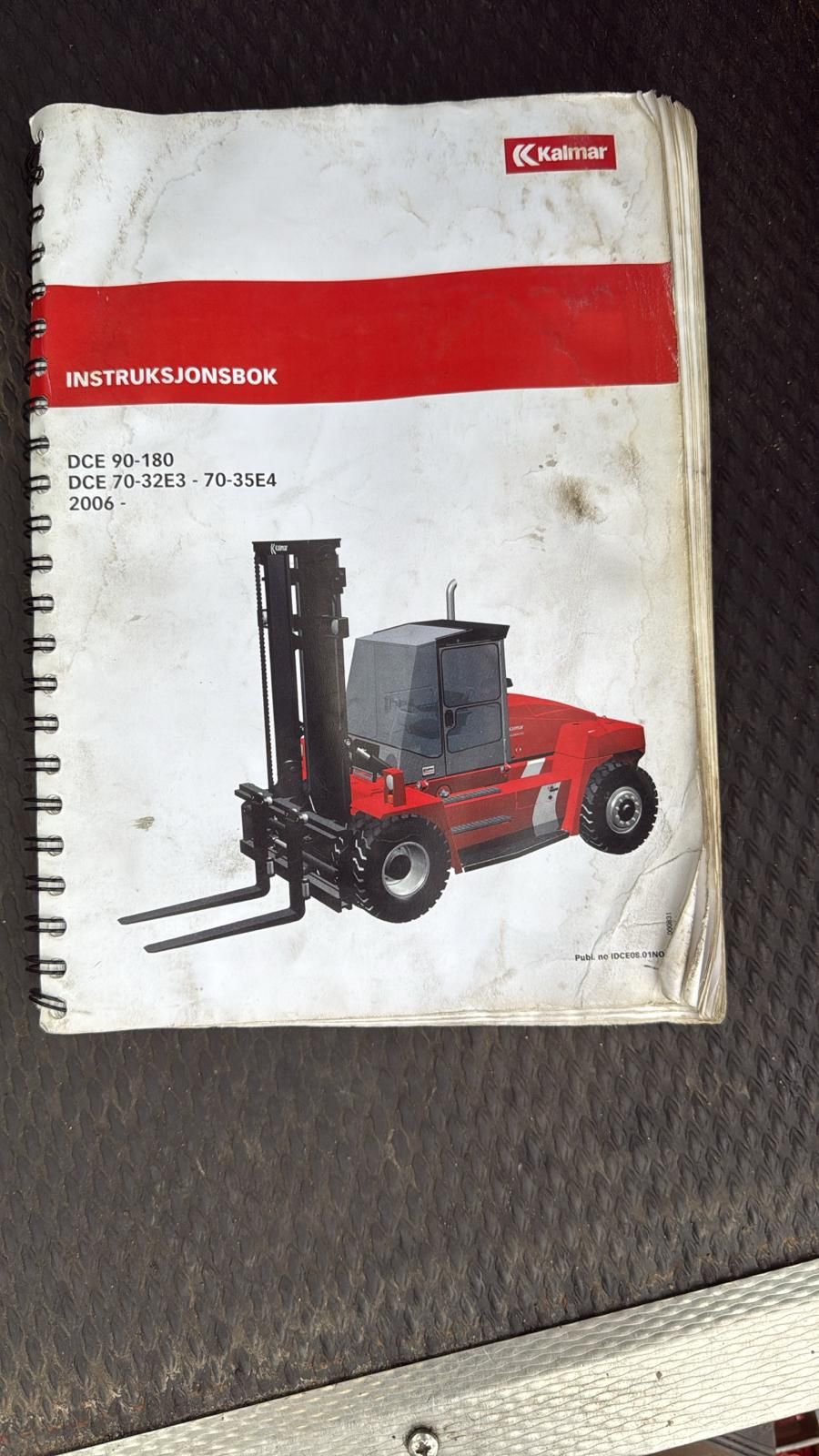 Heftruck Kalmar 16 ton Diesel 2007 6384 uur vorkenversteller.