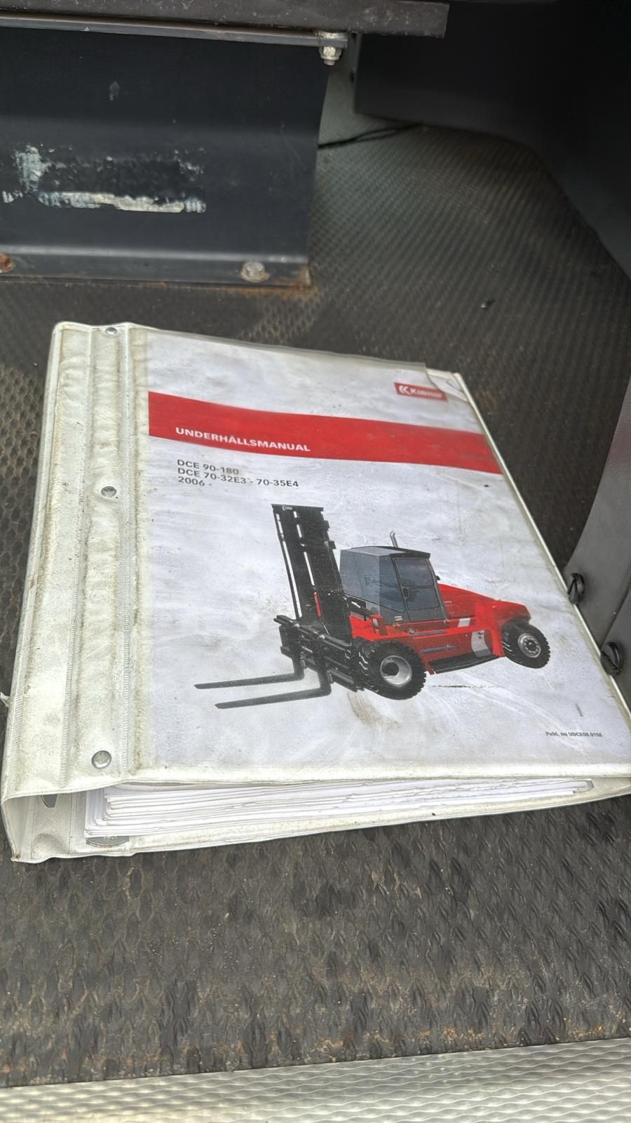 Heftruck Kalmar 16 ton Diesel 2007 6384 uur vorkenversteller.