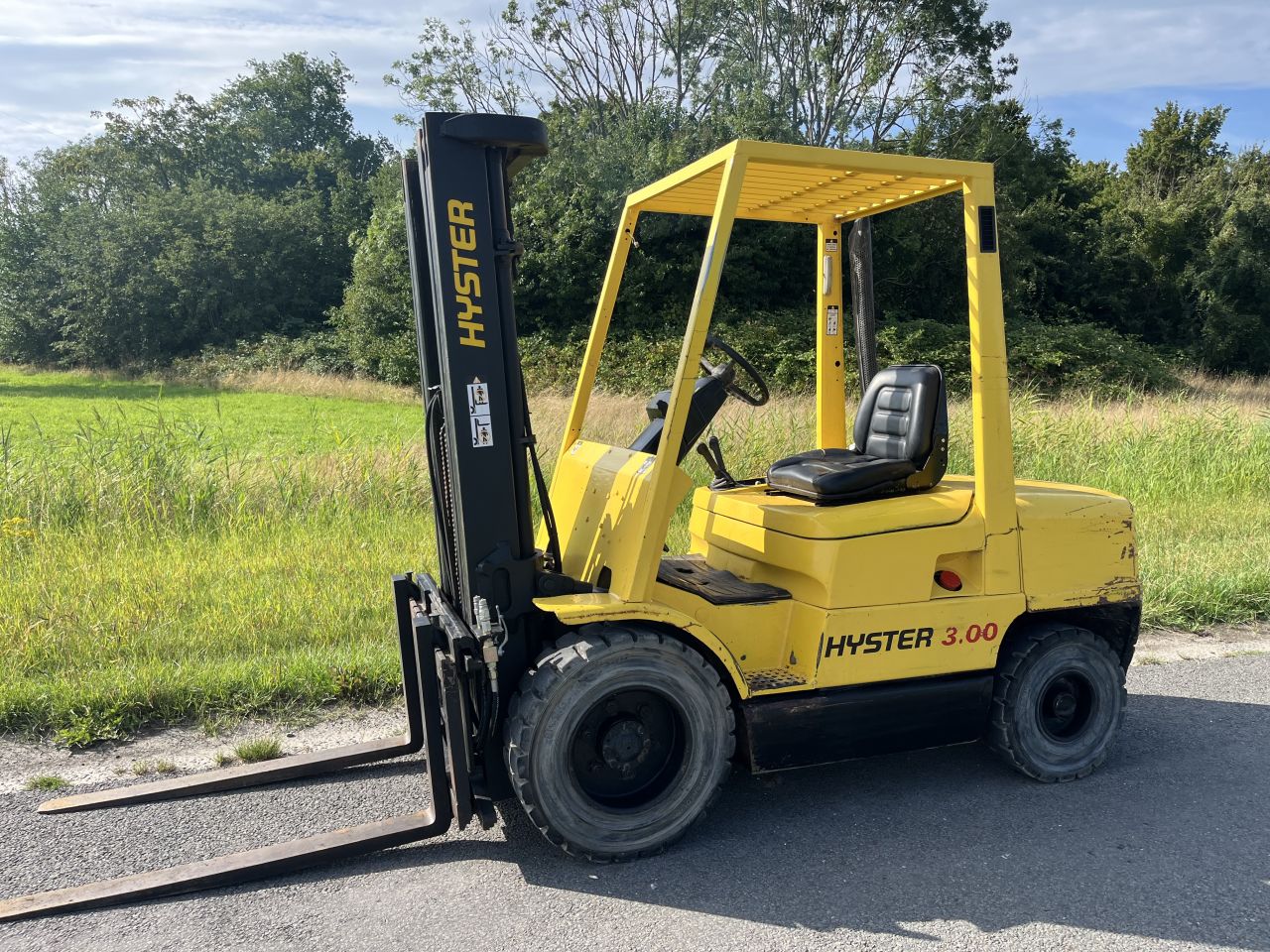 Hyster H3.00XM Diesel heftruck triplo sideshift