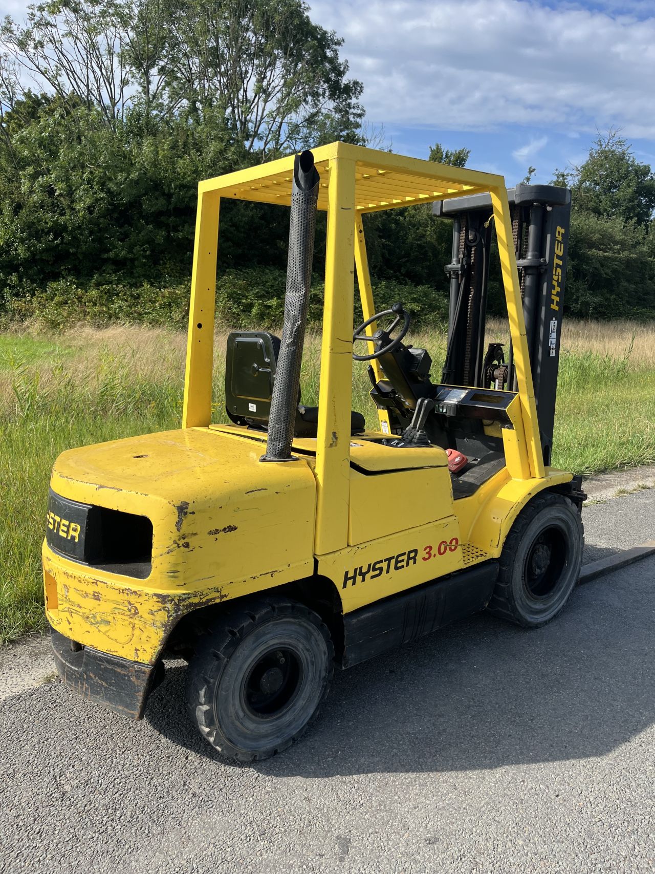 Hyster H3.00XM Diesel heftruck triplo sideshift