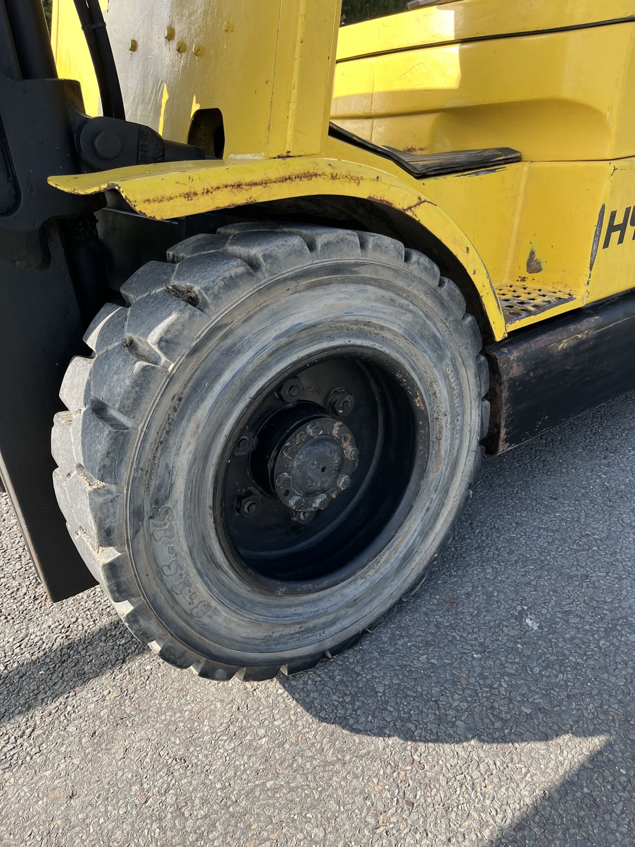 Hyster H3.00XM Diesel heftruck triplo sideshift