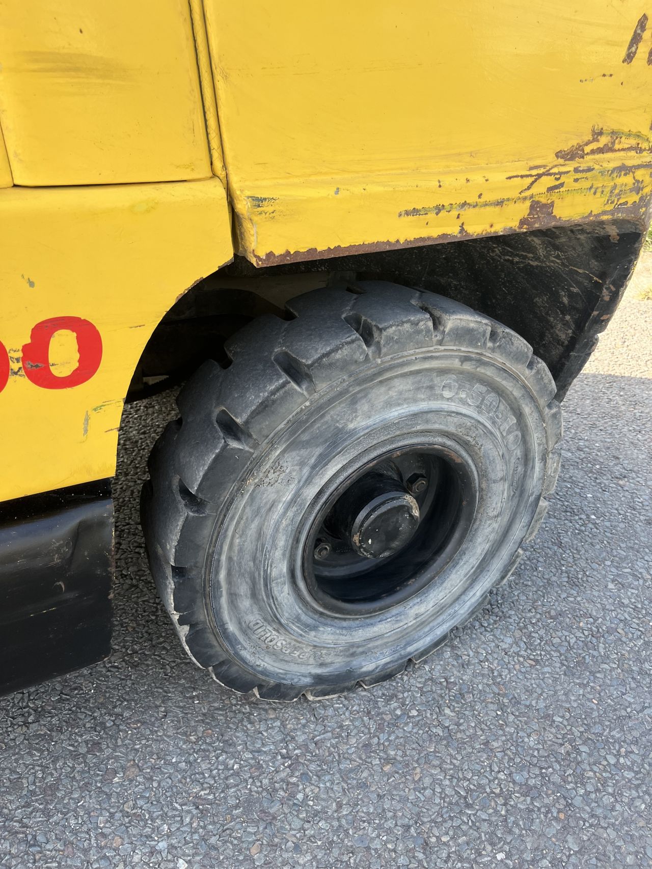 Hyster H3.00XM Diesel heftruck triplo sideshift