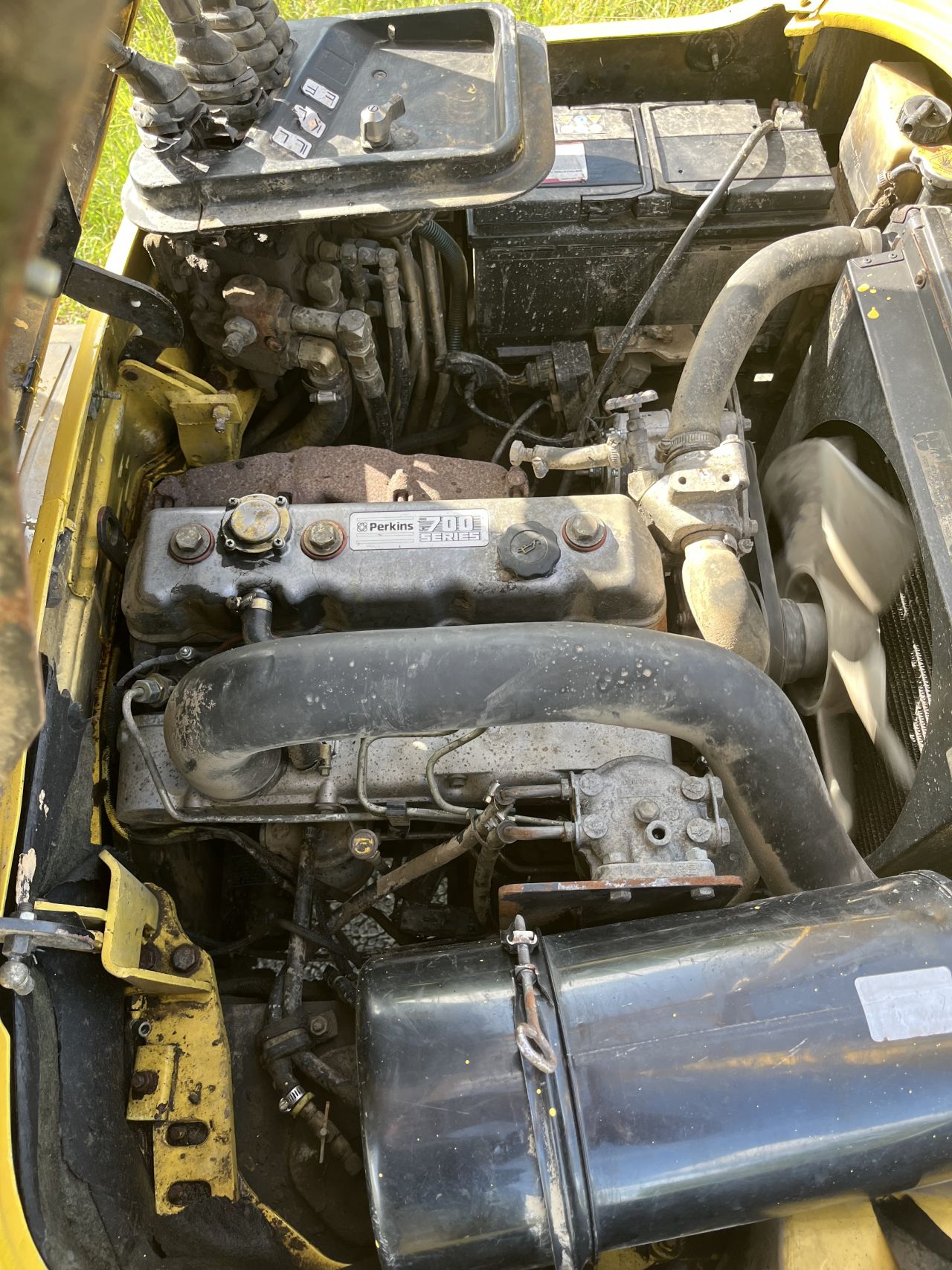 Hyster H3.00XM Diesel heftruck triplo sideshift