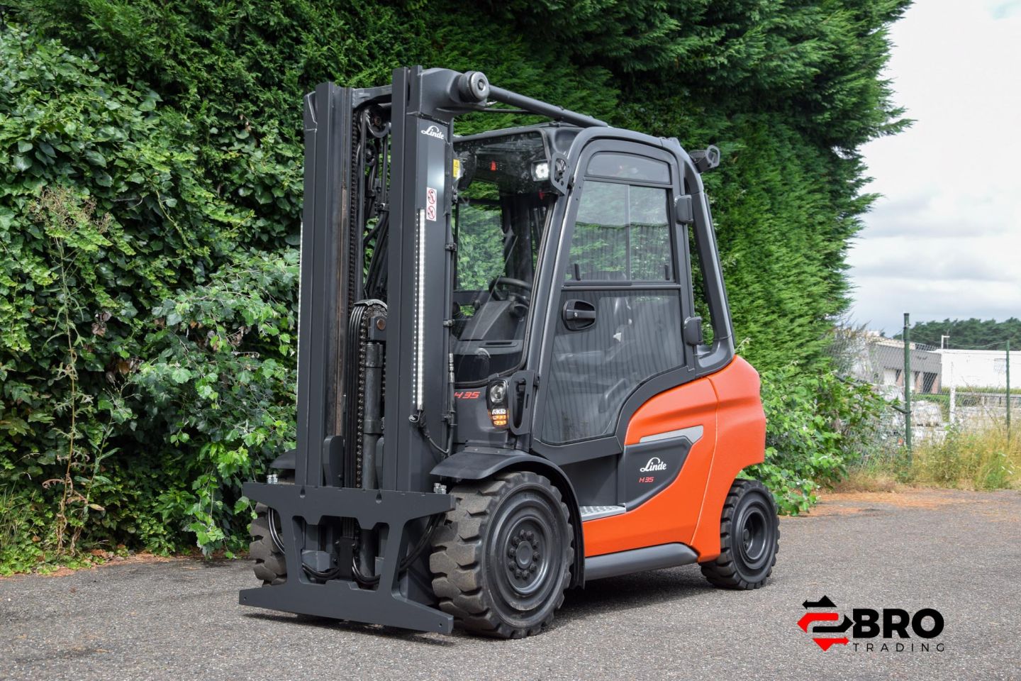 2021 Linde H35D-01 Triplex 2826 uur - Weegsysteem - 4 ventielen
