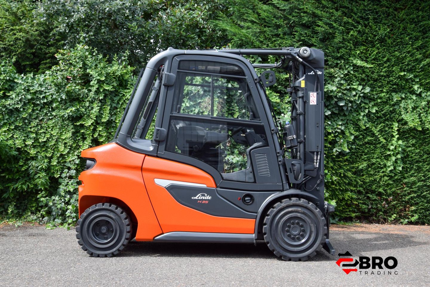 2021 Linde H35D-01 Triplex 2826 uur - Weegsysteem - 4 ventielen