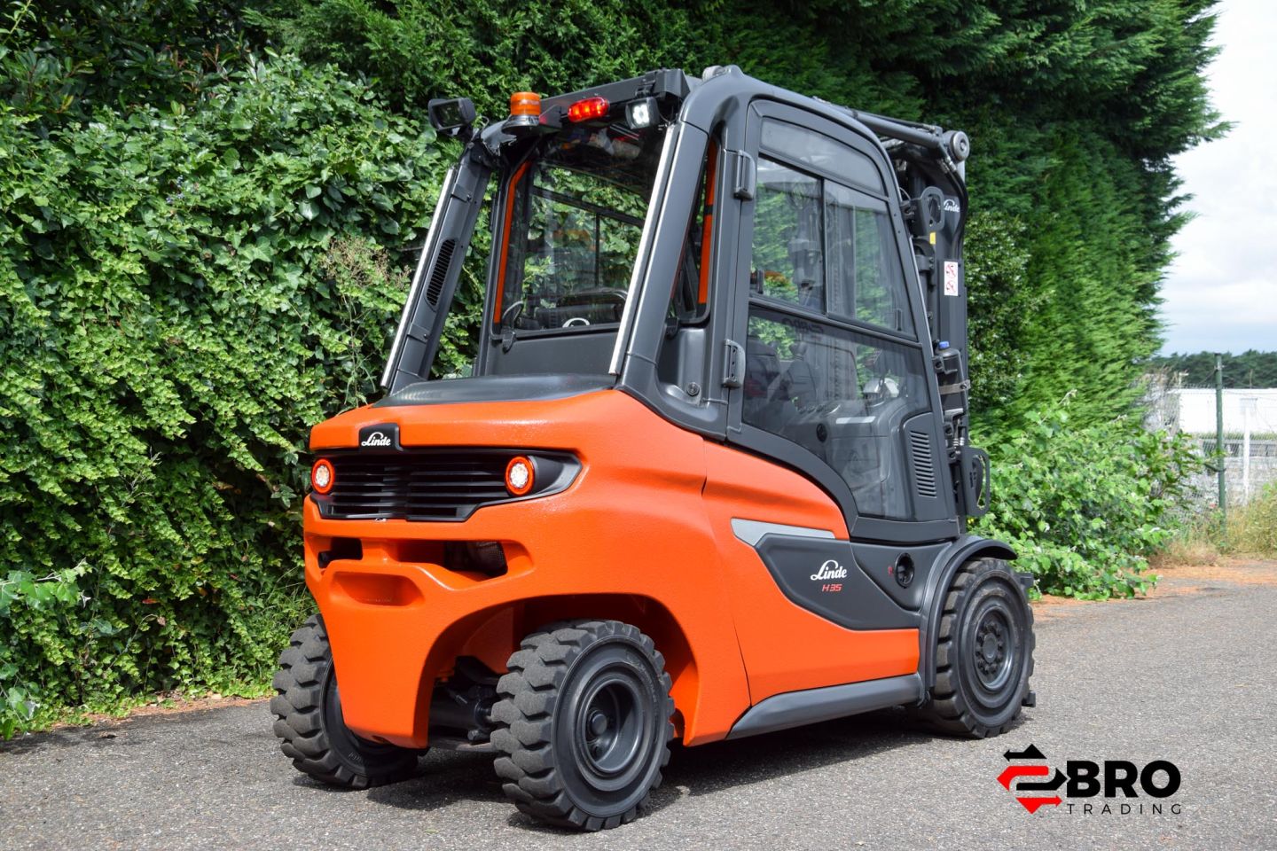 2021 Linde H35D-01 Triplex 2826 uur - Weegsysteem - 4 ventielen