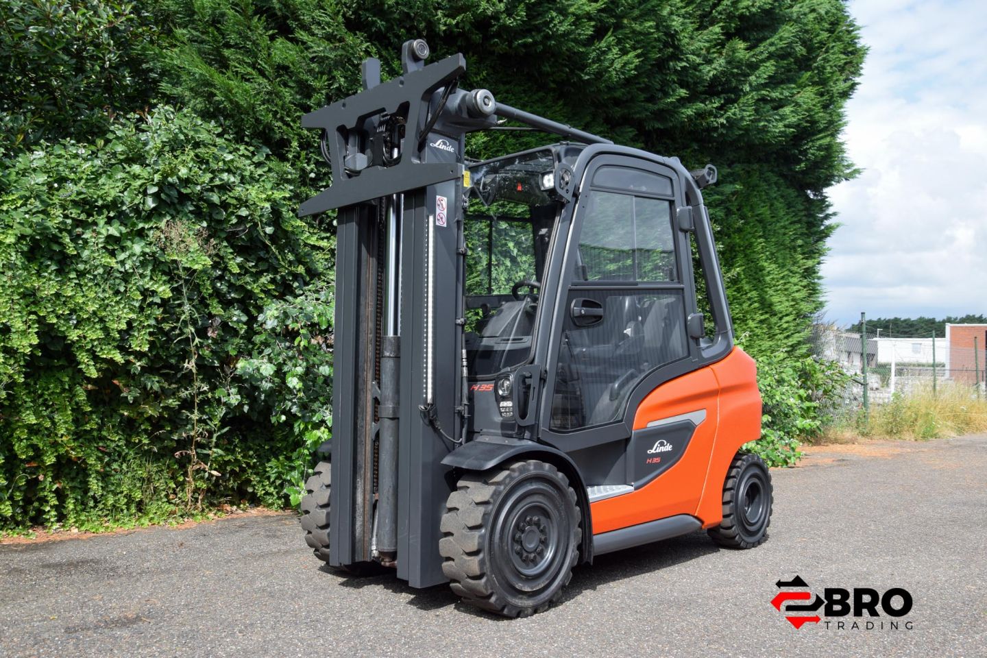 2021 Linde H35D-01 Triplex 2826 uur - Weegsysteem - 4 ventielen