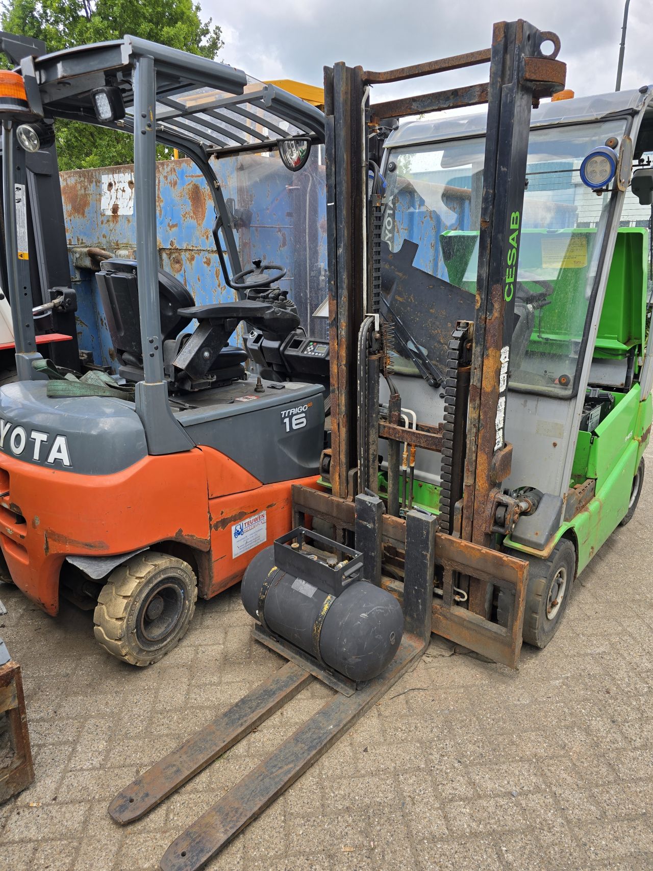 🧨 PARTIJVERKOOP: ca. 30 stuks LPG & Elektrische Heftrucks