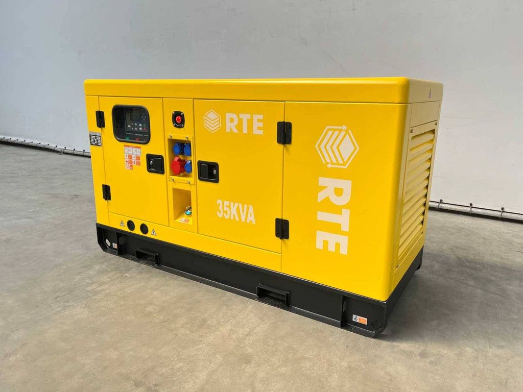 Generator RTE 7310 Diesel 35KvA 2025 Nieuw