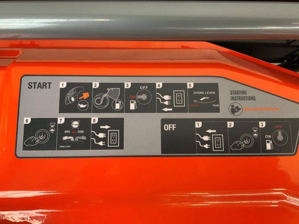 4x Generator Daewoo GDAX9250E-3 Benzine 6.5kVA Nieuw