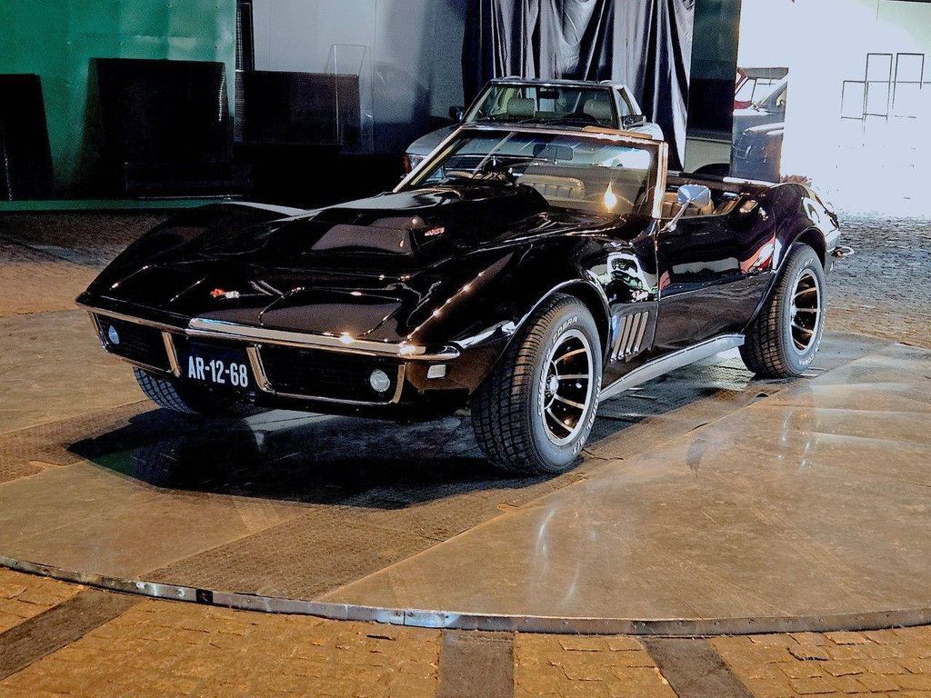 Corvette C3 Cabrio 427 4-Gang-Schaltgetriebe Benzin 1968 (Margin)
