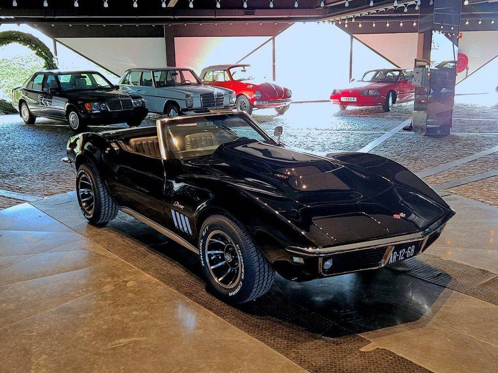 Corvette C3 Cabrio 427 4-Gang-Schaltgetriebe Benzin 1968 (Margin)