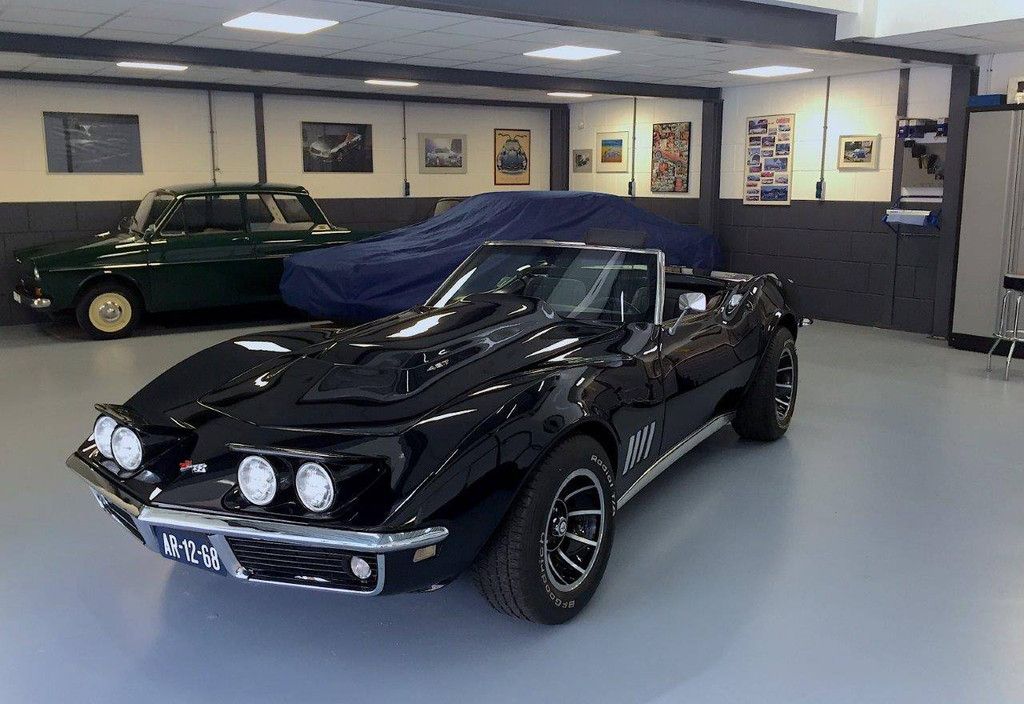 Corvette C3 Cabrio 427 4-Gang-Schaltgetriebe Benzin 1968 (Margin)