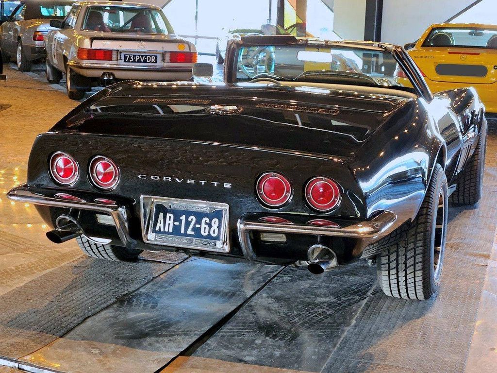 Corvette C3 Cabrio 427 4-Gang-Schaltgetriebe Benzin 1968 (Margin)