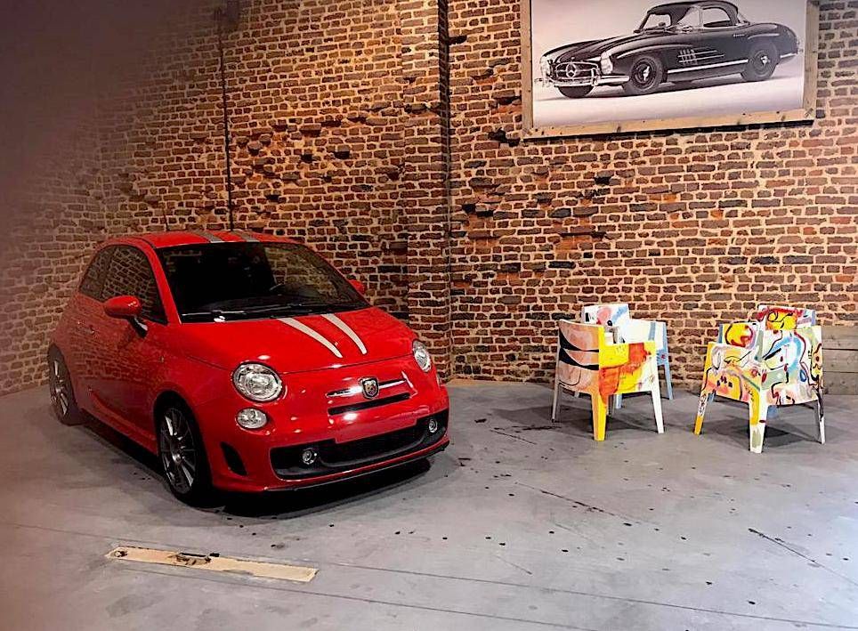 Fiat 500 Abarth Tributo Ferrari (limited 142/200) Benzine 2009 (Marge)