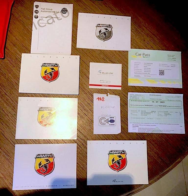 Fiat 500 Abarth Tributo Ferrari (limited 142/200) Benzine 2009 (Marge)