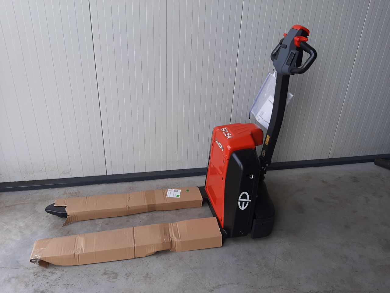 Elektrische Palletwagen 1500 kg compact Lithium ion