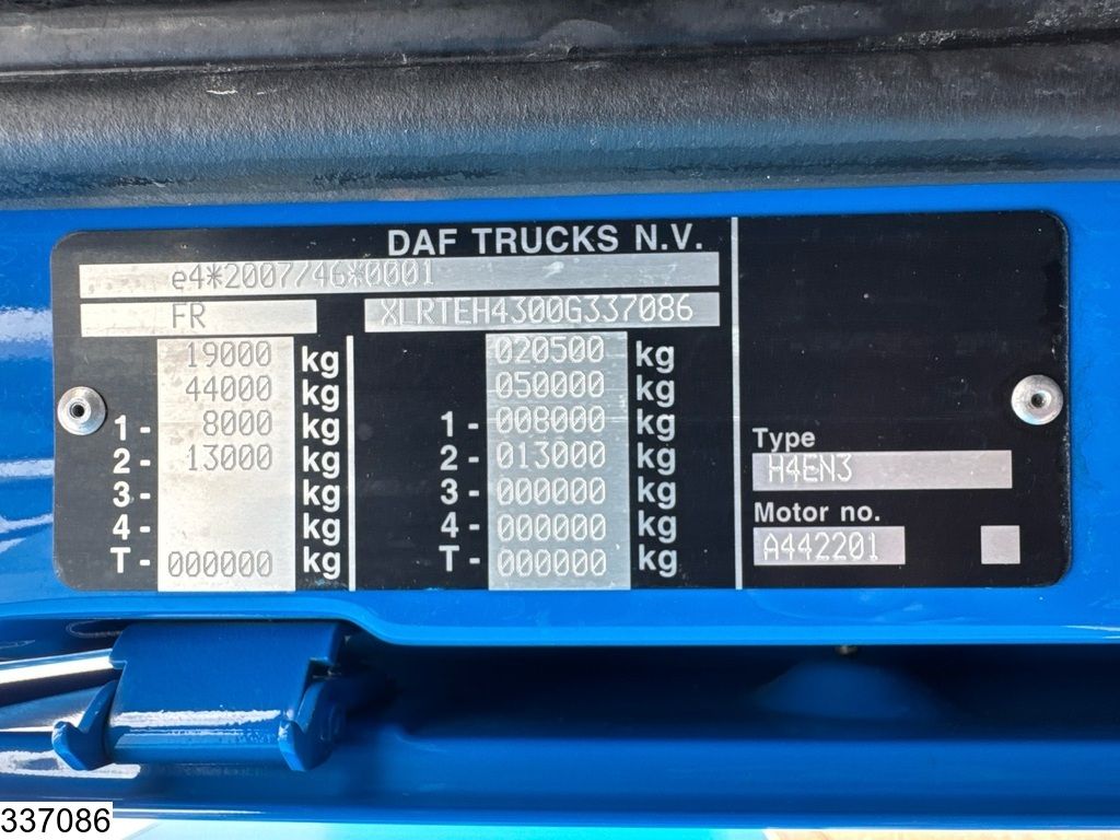 DAF XF 480 EURO 6, Standairco
