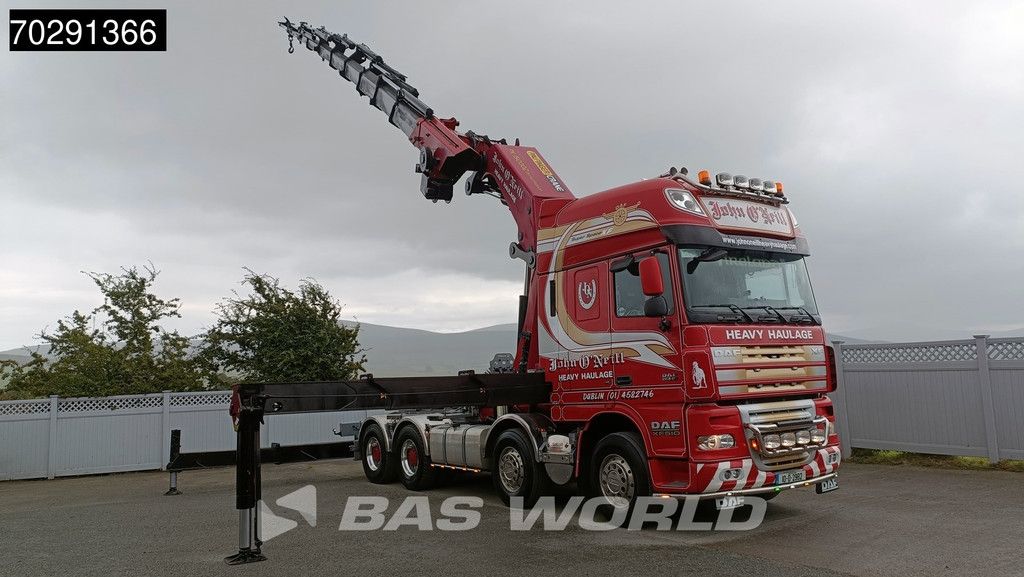 DAF XF XF105.510 8X4 Palfinger PK150.002 Kran Crane Winch Big-Axle Euro 5