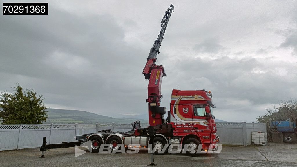 DAF XF XF105.510 8X4 Palfinger PK150.002 Kran Crane Winch Big-Axle Euro 5