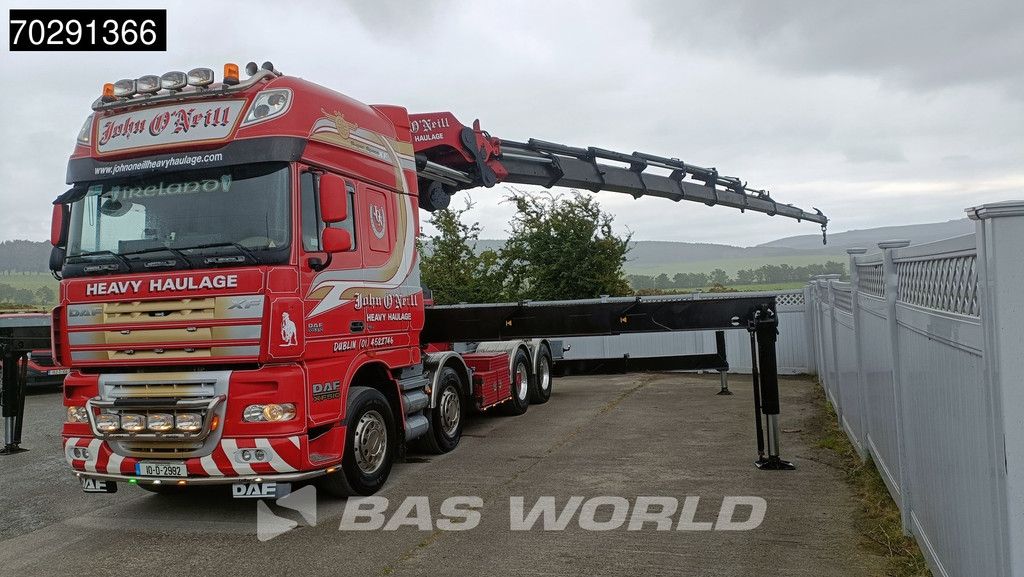 DAF XF XF105.510 8X4 Palfinger PK150.002 Kran Crane Winch Big-Axle Euro 5