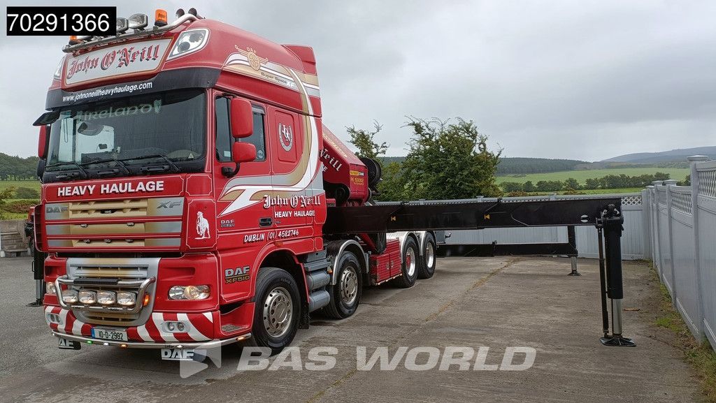 DAF XF XF105.510 8X4 Palfinger PK150.002 Kran Crane Winch Big-Axle Euro 5