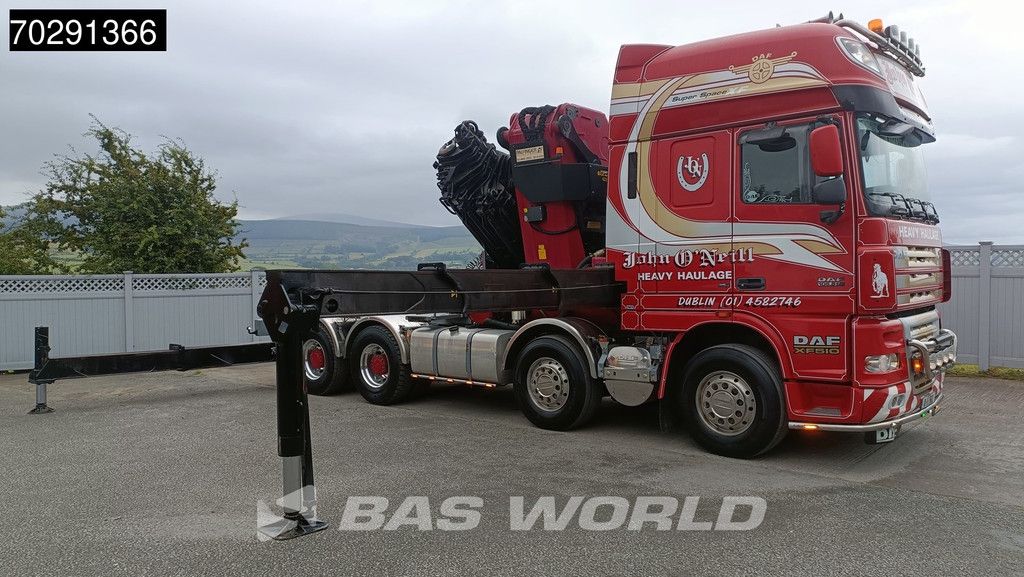 DAF XF XF105.510 8X4 Palfinger PK150.002 Kran Crane Winch Big-Axle Euro 5