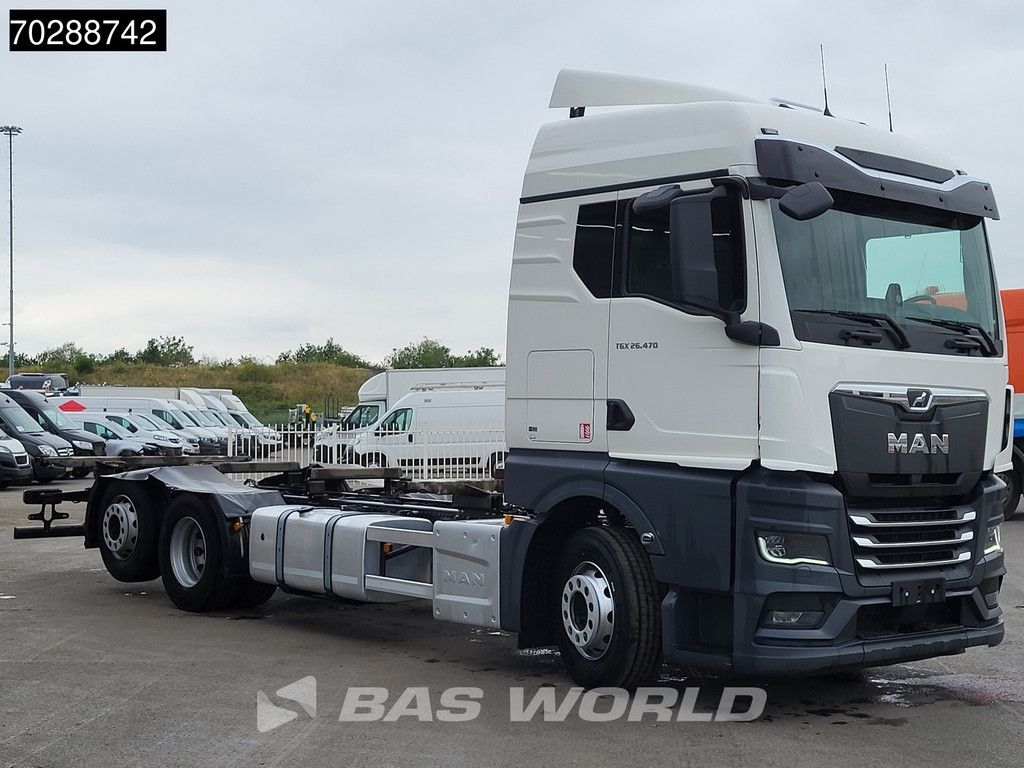 MAN TGX 26.470 6X2 Retarder BDF Standairco Lift-Axle Automatic LED Euro 6