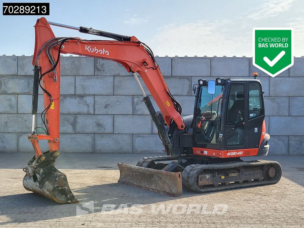 Kubota KX080-4a2 A/C