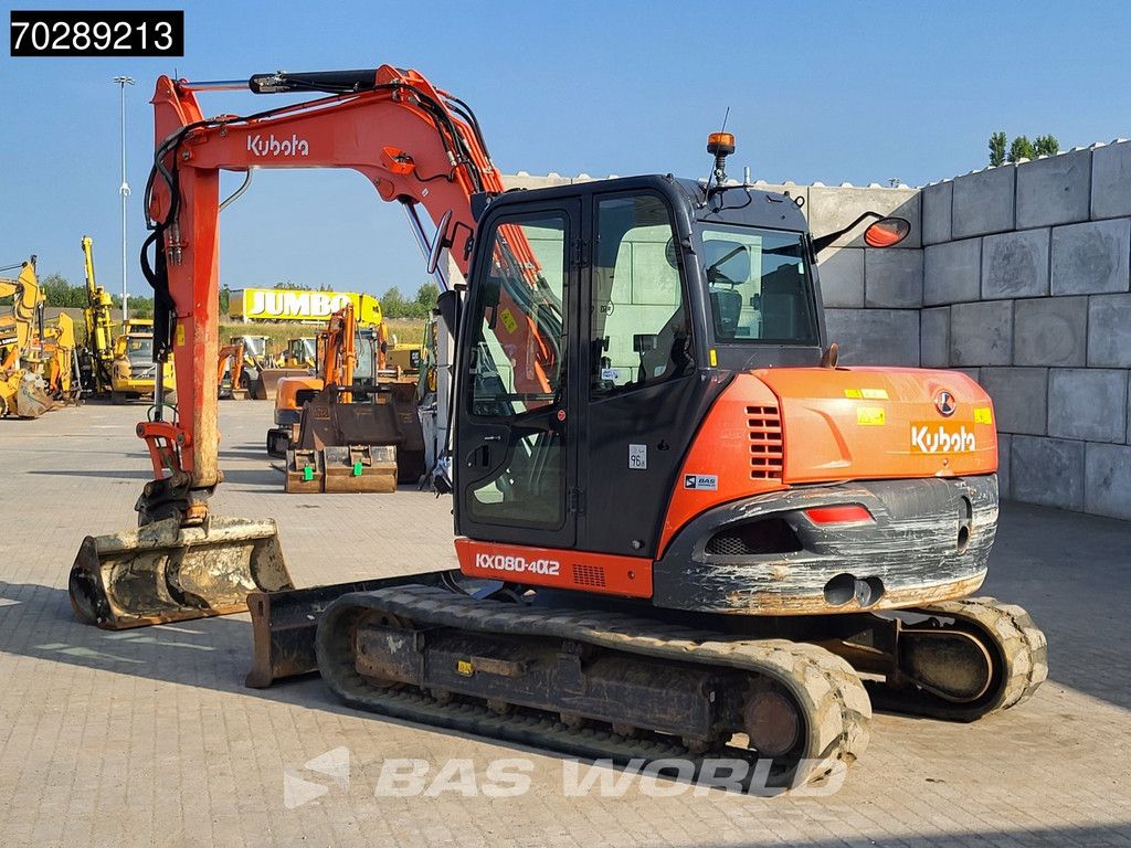 Kubota KX080-4a2 A/C