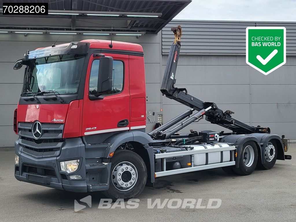 Mercedes Antos 2643 6X2 20tons HIAB 0PT20S59 Retarder Lift Axle Automatic ACC Euro 6