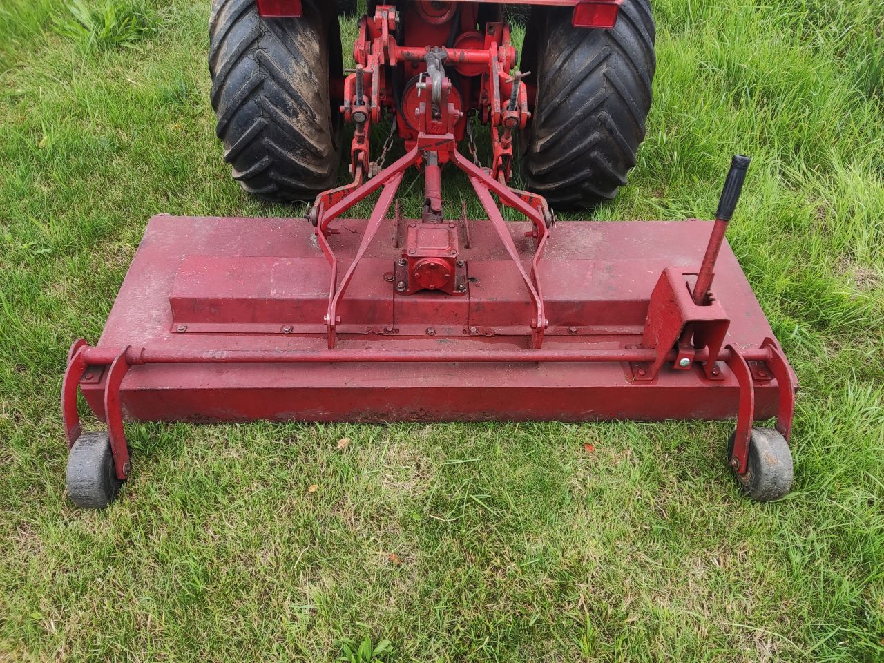 Massey Ferguson minitractor (type 1655, diesel, maaidek)