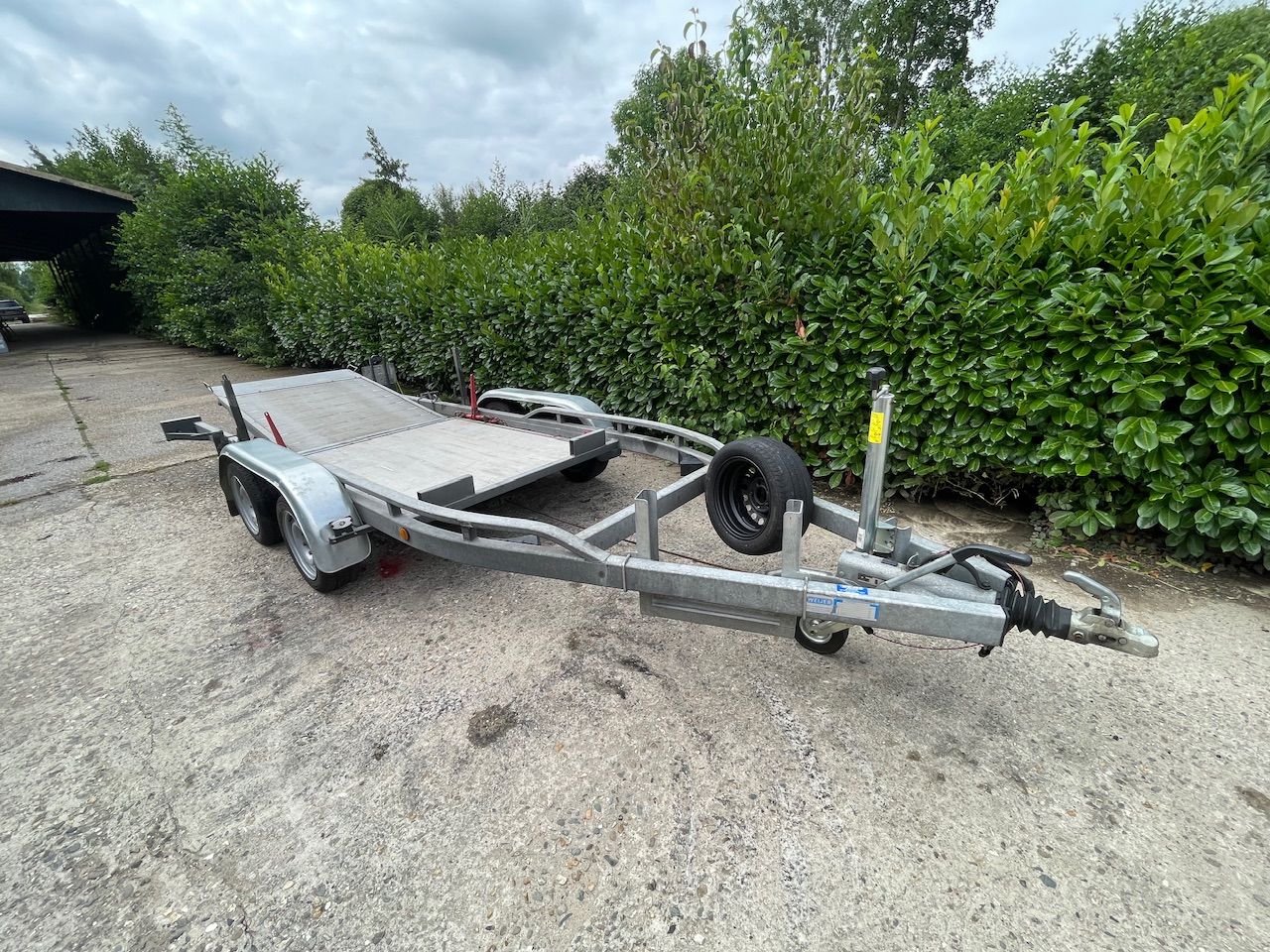 Weijer WPH-S 3500 machinetrailer hoogwerkertrailer aanhangwagen