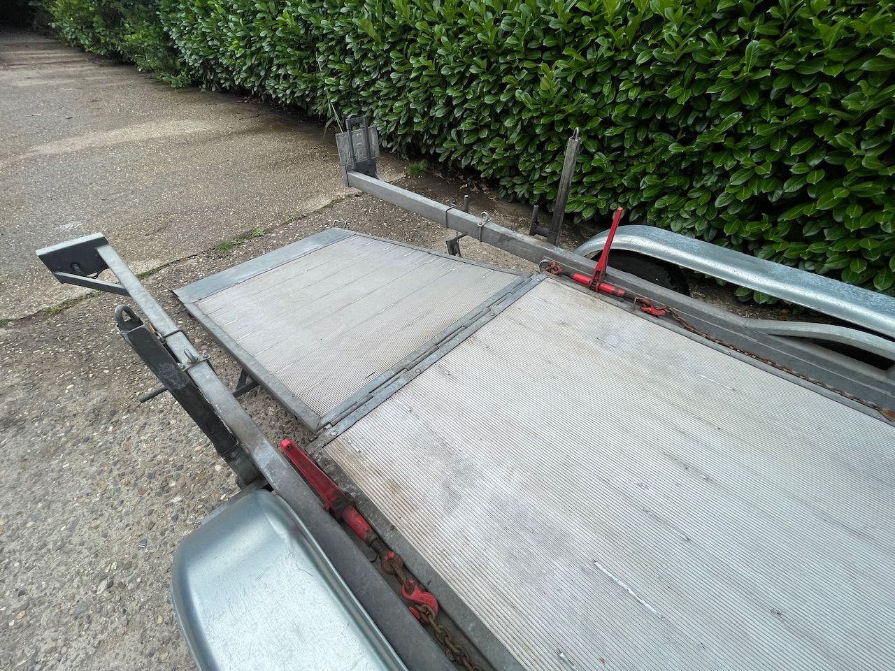 Weijer WPH-S 3500 machinetrailer hoogwerkertrailer aanhangwagen