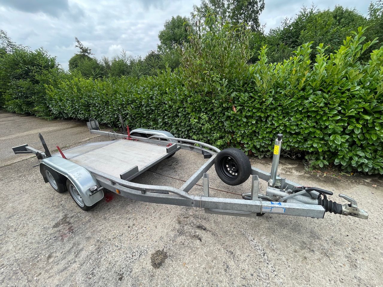 Weijer WPH-S 3500 machinetrailer hoogwerkertrailer aanhangwagen
