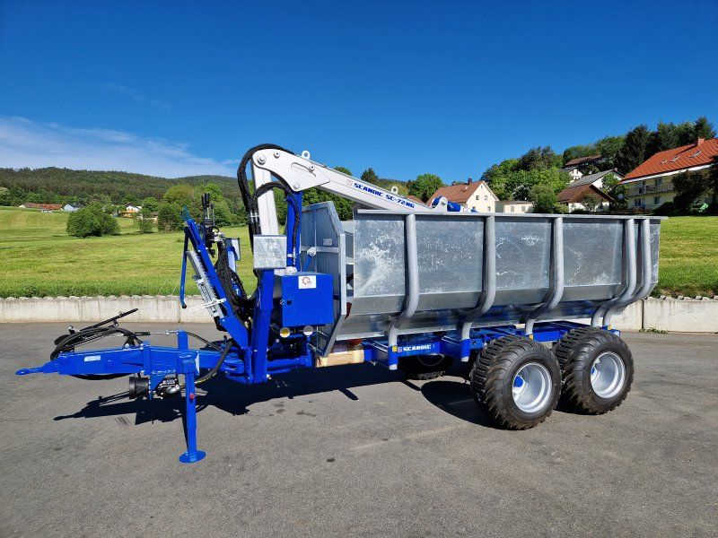 Scandic ST-8 7,9m Kran 550kg Hubkraft l Hydr. Bremse