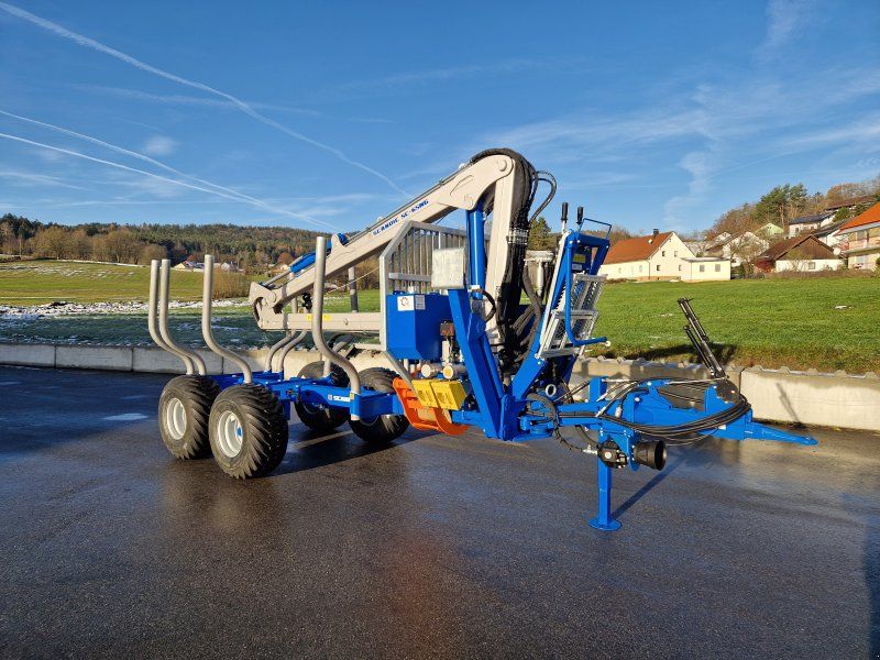 Scandic ST-8 7,1m Kran 600kg Hubkraft l-Hydr.Bremse